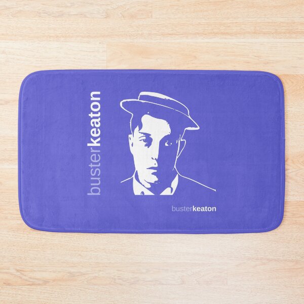 Item preview, Classic Buster Keaton poster (indigo) designed and sold by CMYKStudio.