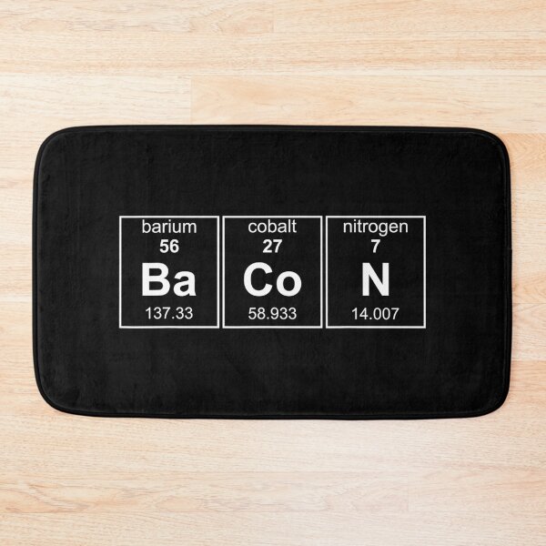 Item preview, Ba - Co - N - for chemistry lovers designed and sold by TeesLina.