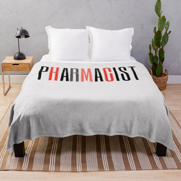 Item preview, Pharmacist tshirt tall funky red and balck text designed and sold by miriamyk.