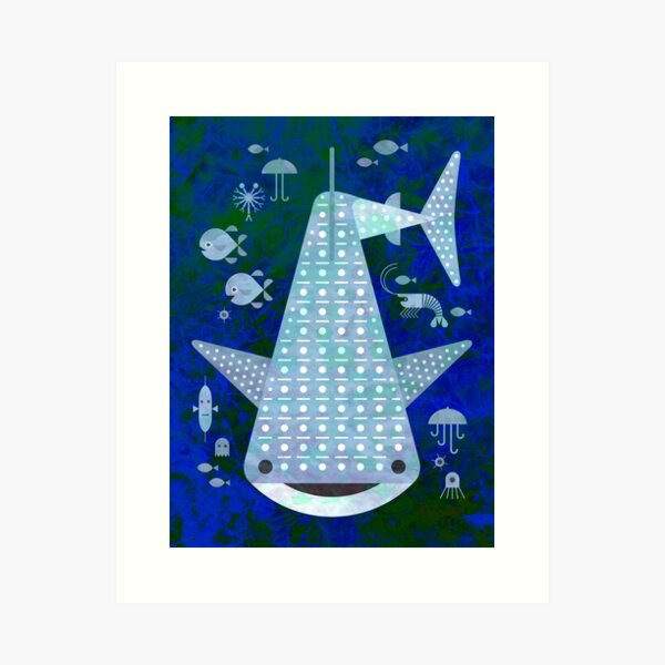 Whale Shark Art Print