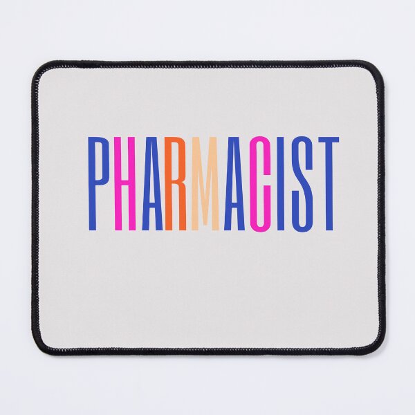 Item preview, Pharmacist tshirt tall funky blue and pink text designed and sold by miriamyk.