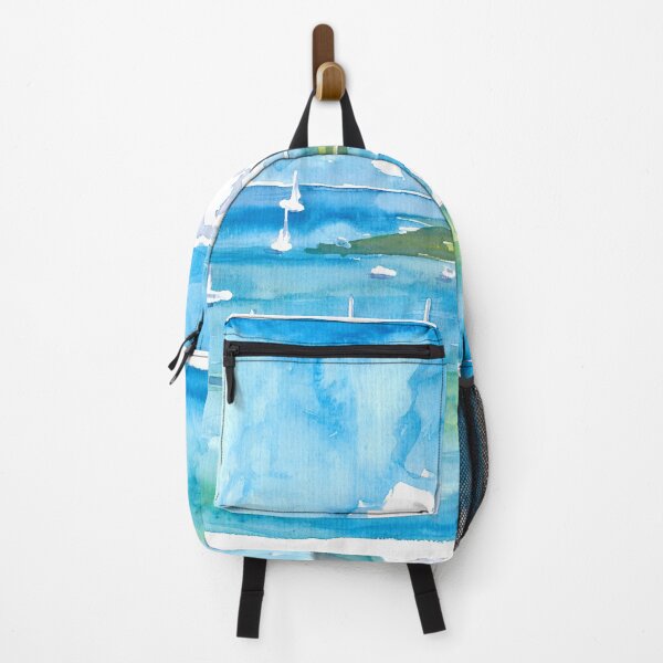 Item preview, Yachts and Sailboats anchored in a Caribbean Bay designed and sold by artshop77.
