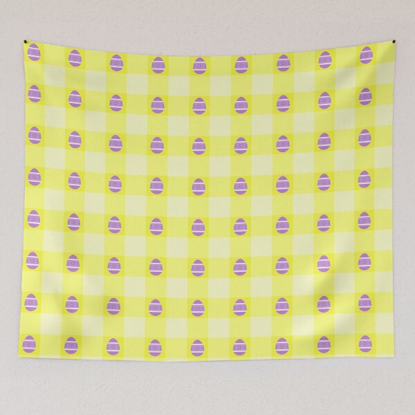 Item preview, Easter gingham pattern designed and sold by CameleonDesign.