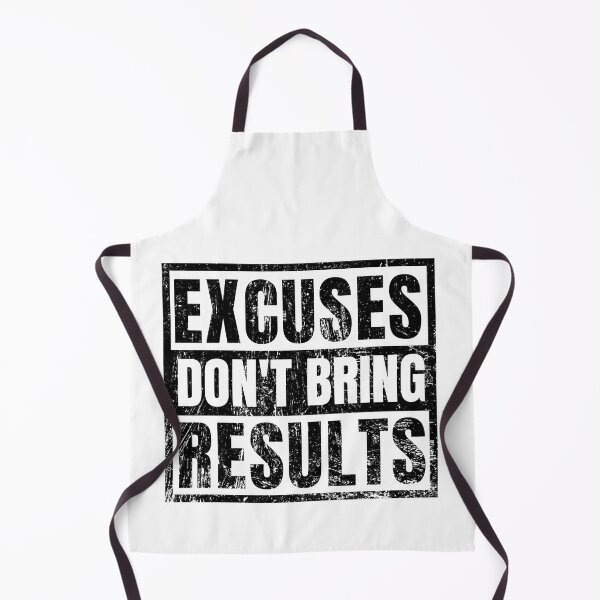 Item preview, Excuses Don't Bring Results distressed designed and sold by KingsManKind.