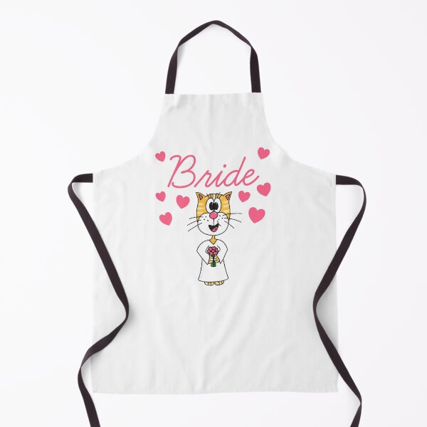 Item preview, Bride Cat Bachelorette Party Engagement Wedding designed and sold by doodlerob.