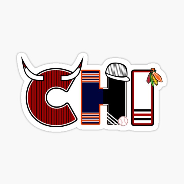All City Sports Logos Combined - NFL MLB NBA NHL Mashup Design