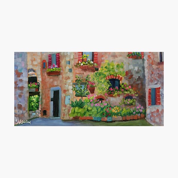 Aperçu de l'œuvre Jardinières toscanes créée et vendue par MarcyBrennanArt.