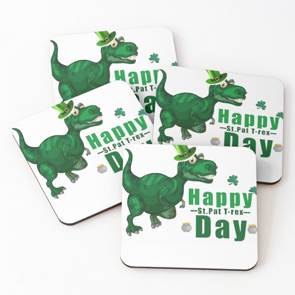 Item preview, Happy St Pat Trex Day Dino - St Patricks Day Gift Essential  designed and sold by azzeddine  ⭐⭐⭐⭐⭐.
