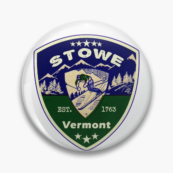 Artikelvorschau, Stowe Vermont Skifahren Skiberge Skifahrer VT entworfen und verkauft von DESTINATIONS DECAL.