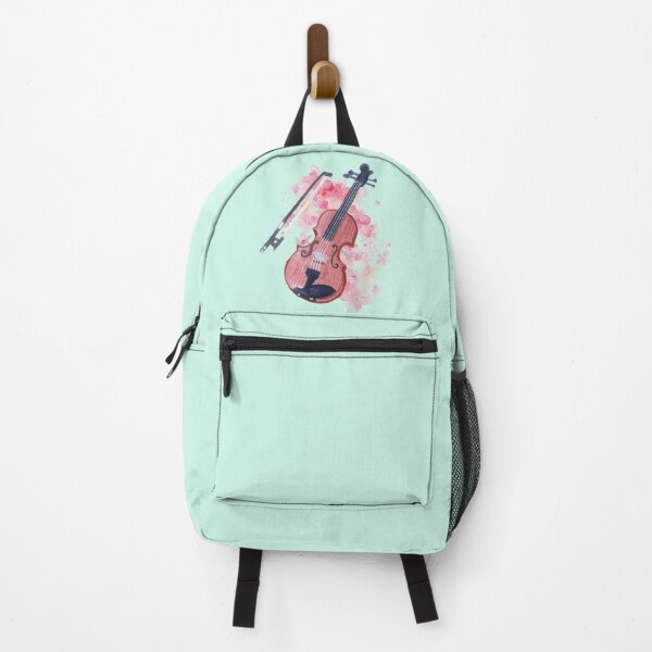 Item preview, Folral Watercolor Violin For Music Lovers And Violin Players As Violist - Watercolor Violin designed and sold by Funwithmusic.
