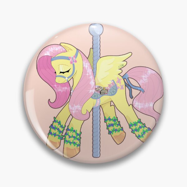 Item preview, Carousel Fluttershy designed and sold by chickyoudontkno.