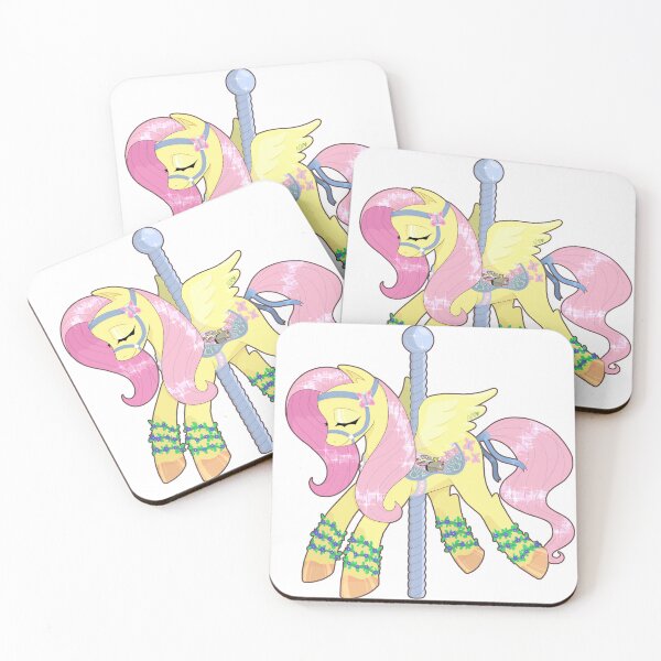 Item preview, Carousel Fluttershy designed and sold by chickyoudontkno.