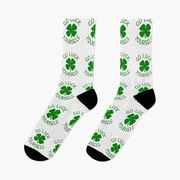 Item preview, Go Luck Yourself St.Patrick's Day Shamrock  designed and sold by eham93.