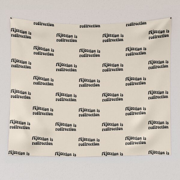 Item preview, Rejection is Redirection - Bubble Words designed and sold by pacificdesign.