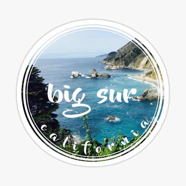 Big Sur Stickers for Sale
