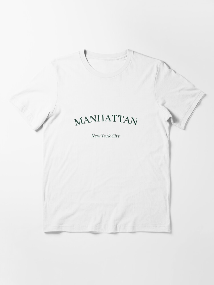 Manhattan New York City, New York, Minimalist Dark Green Design  Cap for  Sale by BellaHope1