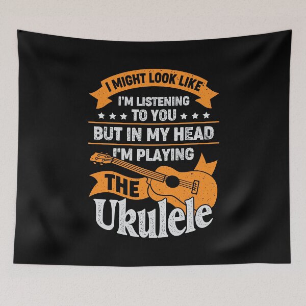 Item preview, Funny Instrument Ukulele Player Gift designed and sold by Marcid95.