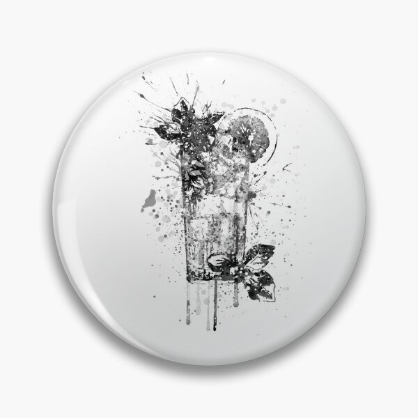 Item preview, Glass of Mojito  designed and sold by Rosaliartbook.