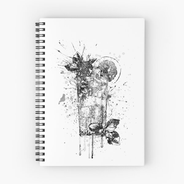 Item preview, Glass of Mojito  designed and sold by Rosaliartbook.