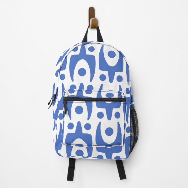 Item preview, Mid Century Modern Abstract Pattern 793 Blue designed and sold by tonymagnerart.