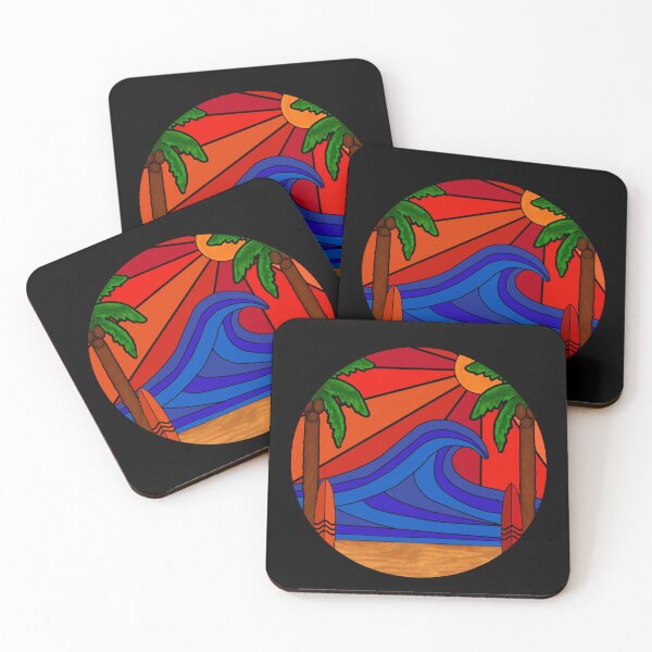 Item preview, vintage surfing blue wave ocean designed and sold by Art-by-da.