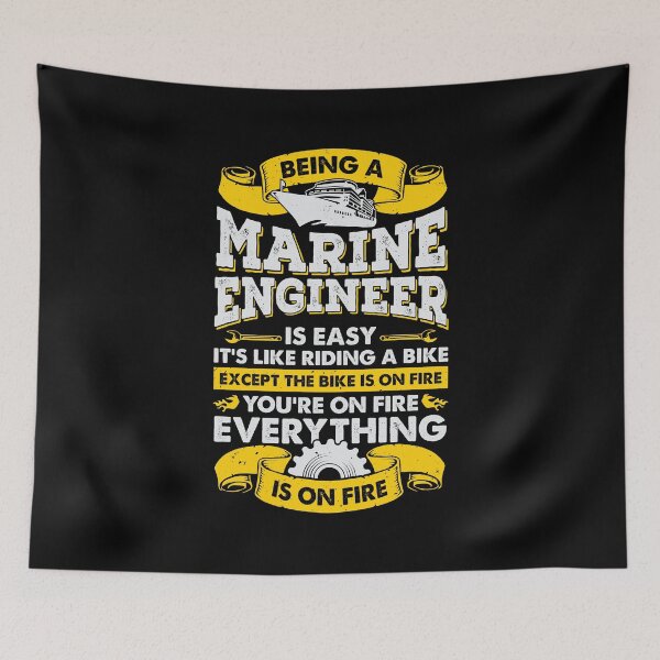 Item preview, Funny Marine Engineering Job Ship Engineer Gift designed and sold by Marcid95.
