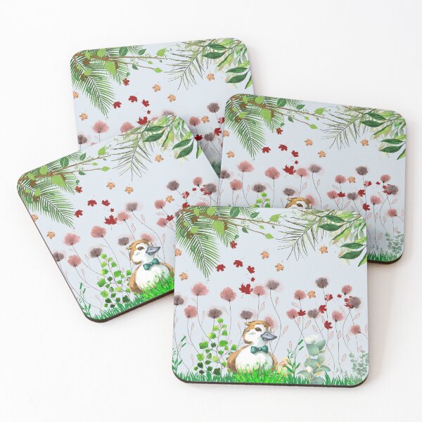 Item preview, Mr.Duck with his baby enjoying nature designed and sold by ZibaCentralShop.