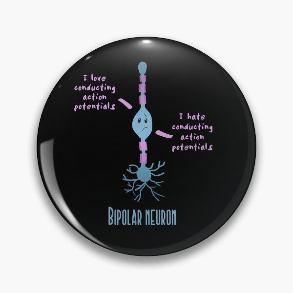 Item preview, Bipolar neuron, cute designed and sold by Tamm-art.