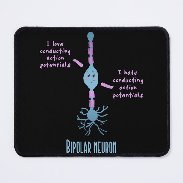 Item preview, Bipolar neuron, cute designed and sold by Tamm-art.