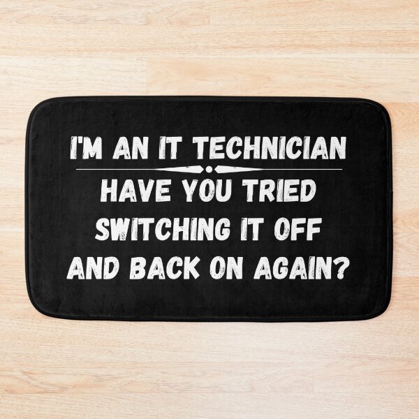 Item preview, Have you tried switching it off and on again? designed and sold by RichTeeDesigns.