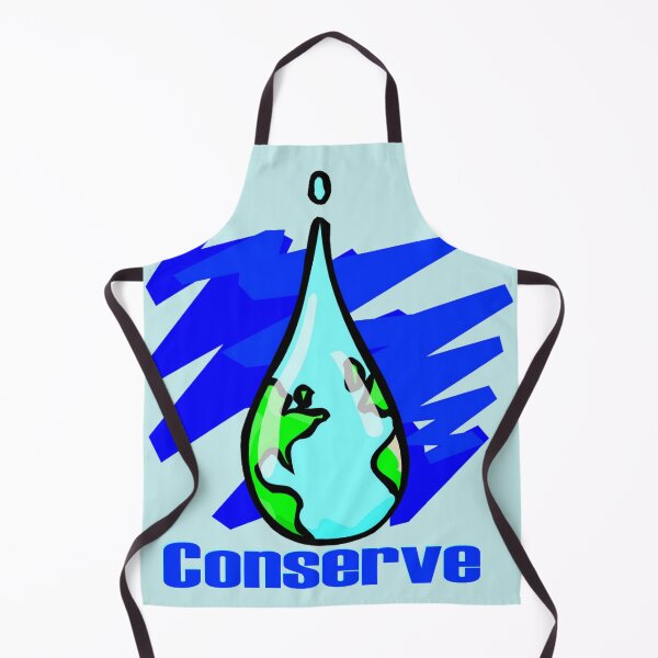 Item preview, Conserve Water Earth water drop designed and sold by HolidayBug.