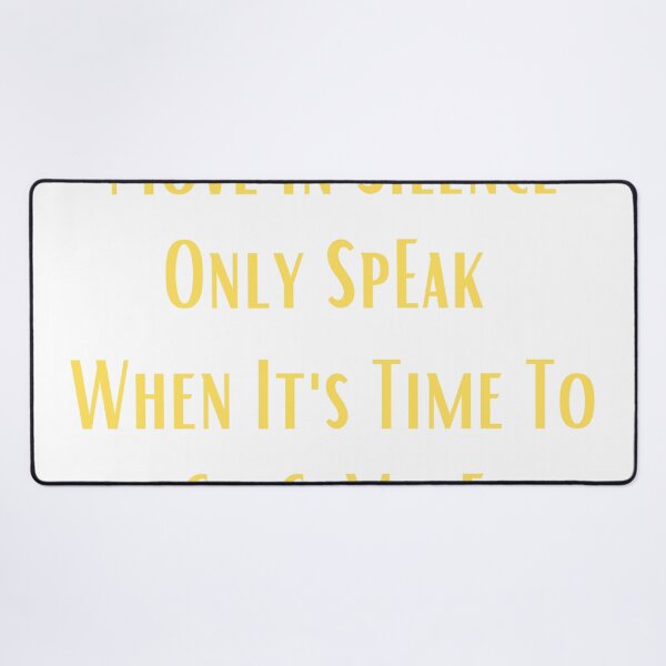 Item preview, Move in silence only speak when it's time to checkmate designed and sold by buzztop.