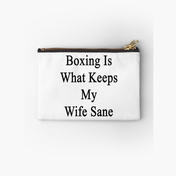 Item preview, Boxing Is What Keeps My Wife Sane  designed and sold by supernova23.