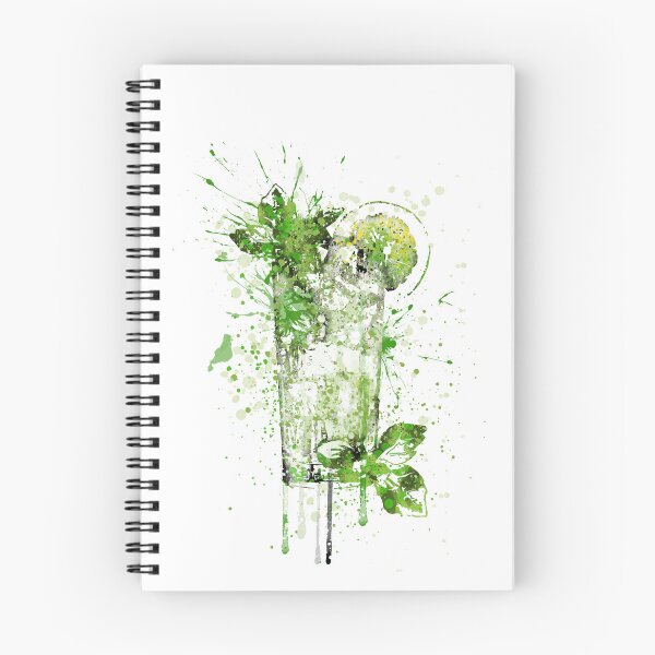 Item preview, Glass of Mojito designed and sold by Rosaliartbook.