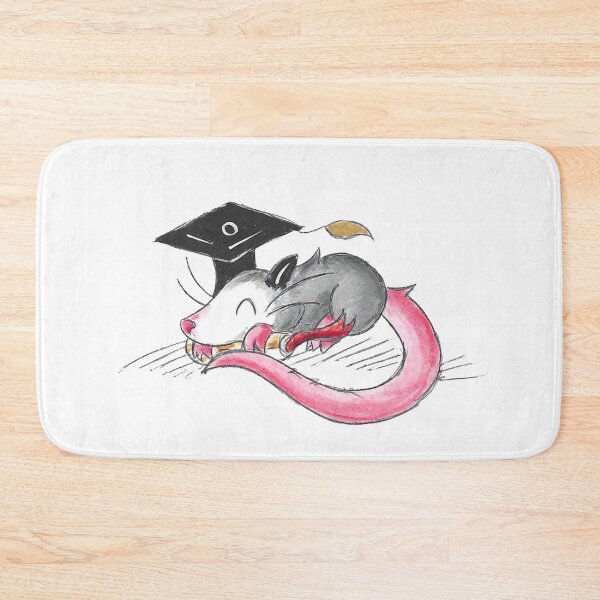 Item preview, Opossum Grad (Thank You Card) designed and sold by KOKeefeArt.