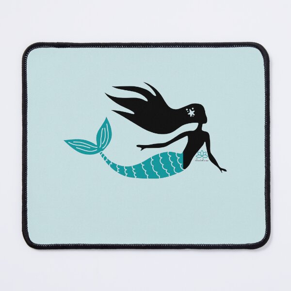 Item preview, elevated aura mermaid logo graphic print designed and sold by elevated-aura.