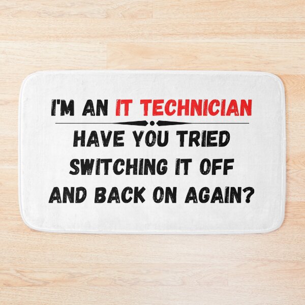 Item preview, Have you tried switching it off and on again? designed and sold by RichTeeDesigns.