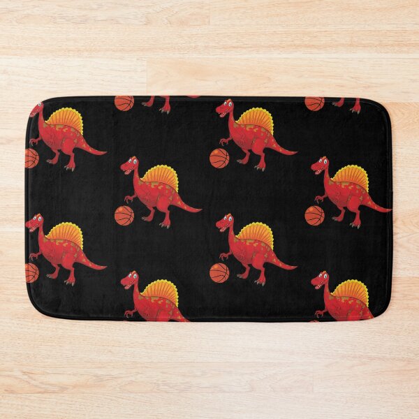 Item preview, Dinosaur Playing Basketball,Funny Good Dinosaur Basketball Lovers Red Design designed and sold by pedrored369.