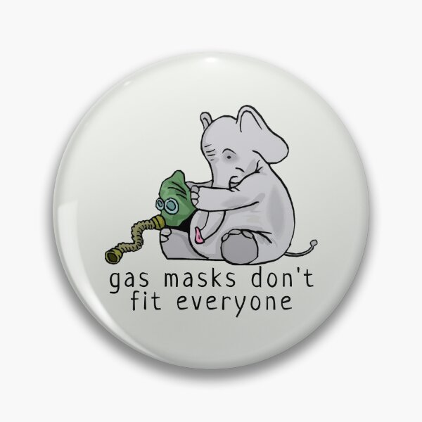 Artikelvorschau, Gasmasken Elefant entworfen und verkauft von HolidayBug.