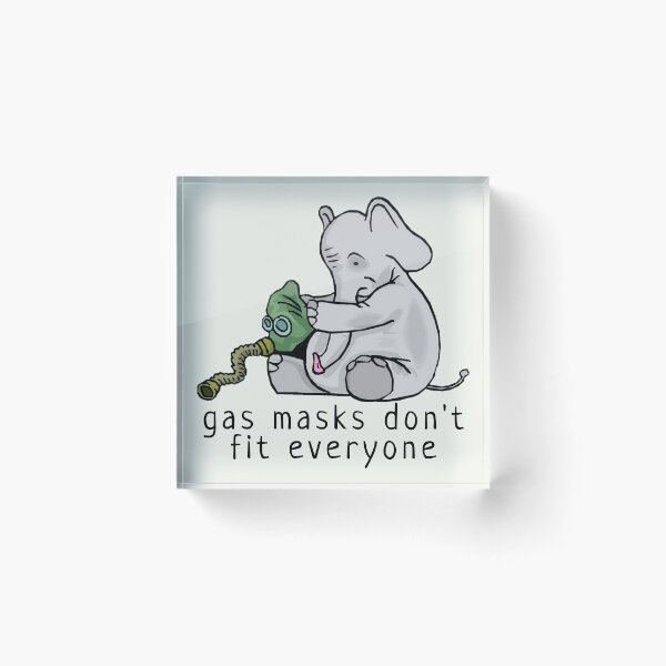 Artikelvorschau, Gasmasken Elefant entworfen und verkauft von HolidayBug.