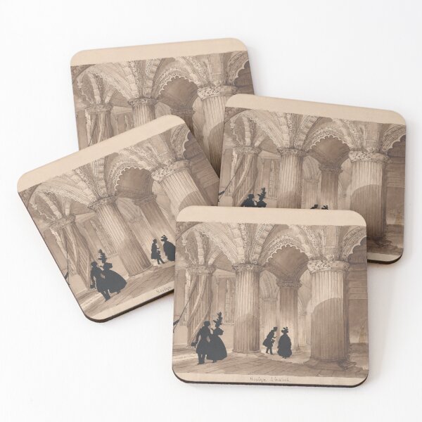 Item preview, Auguste Edouart - Roslyn Chapel (1832)   designed and sold by RazorsandVines.