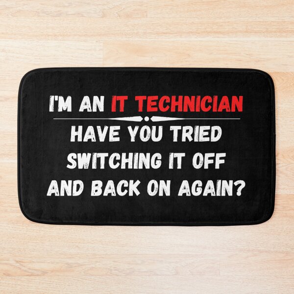Item preview, Have you tried switching it off and on again? designed and sold by RichTeeDesigns.