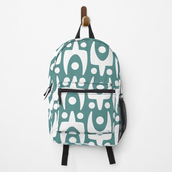Artikelvorschau, Mid Century Modern Abstract Pattern 806 Teal Green entworfen und verkauft von tonymagnerart.