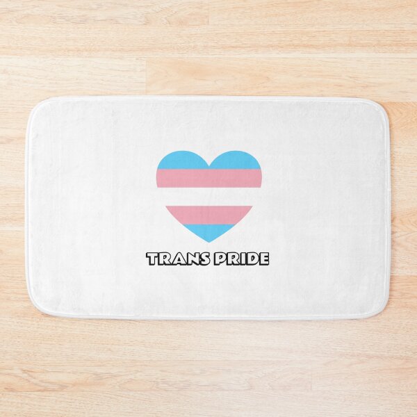 Item preview, Trans Pride Flag Heart - Queer Transgender designed and sold by Inspirationmotivation.