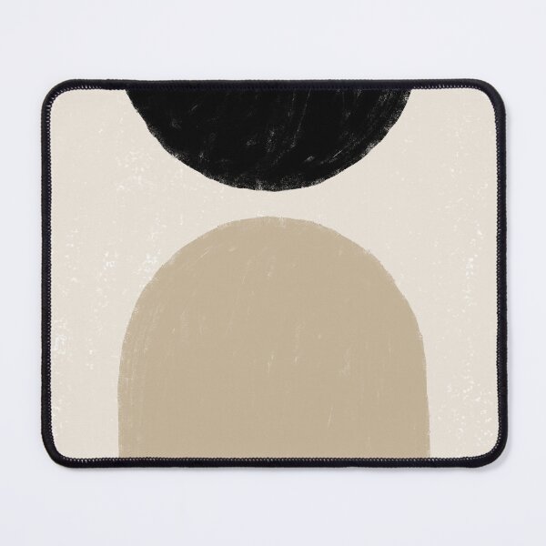 Item preview, Minimalist Abstract Shapes (tan/black) designed and sold by Design Minds Boutique.