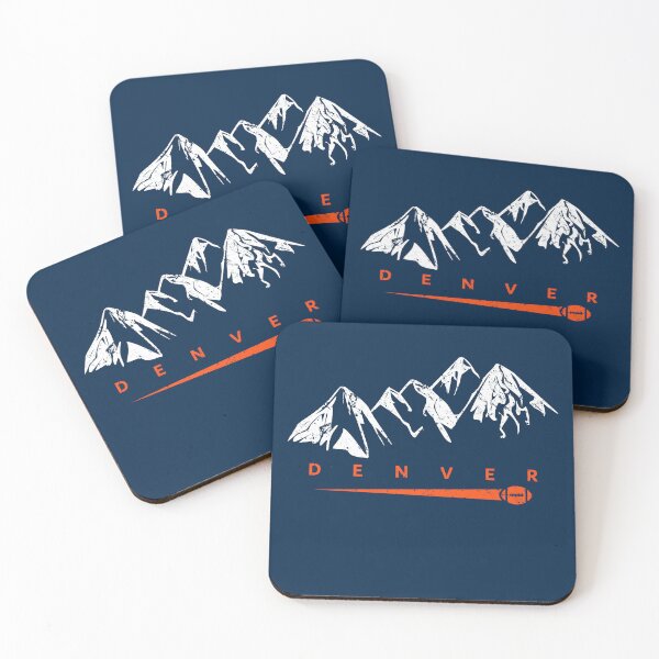 Item preview, Denver Football Fan - Retro Rock Mountain DEN Lover designed and sold by doiron3525.