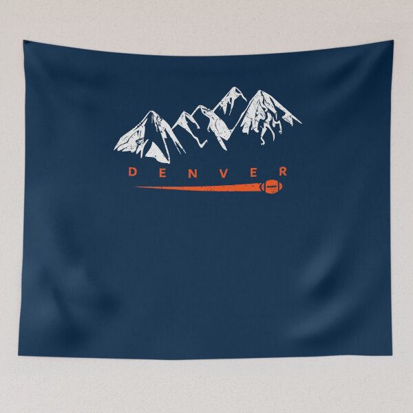 Item preview, Denver Football Fan - Retro Rock Mountain DEN Lover designed and sold by doiron3525.