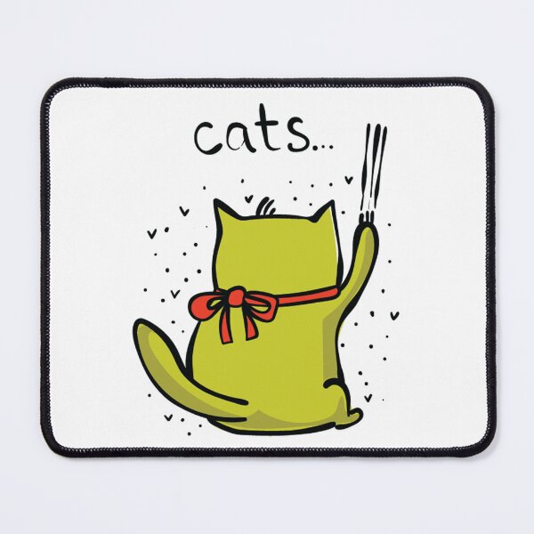 Item preview, Ailurophiles cat lover Cats Scribble Cat Lover Ailurophile : Happy Smile Fun Cat, I'm a cat person. designed and sold by akiotatsuo.