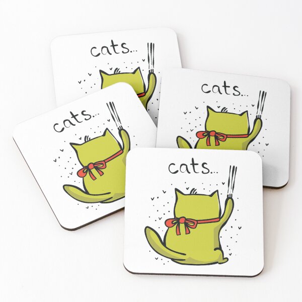 Item preview, Ailurophiles cat lover Cats Scribble Cat Lover Ailurophile : Happy Smile Fun Cat, I'm a cat person. designed and sold by akiotatsuo.