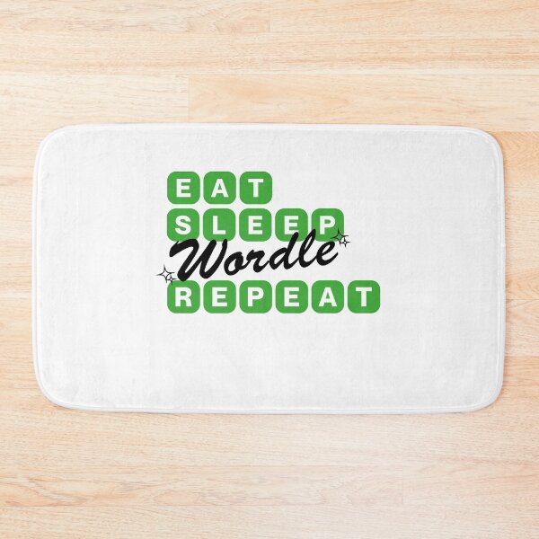 Item preview, eat, sleep, wordle repeat  designed and sold by whatmabeldid.